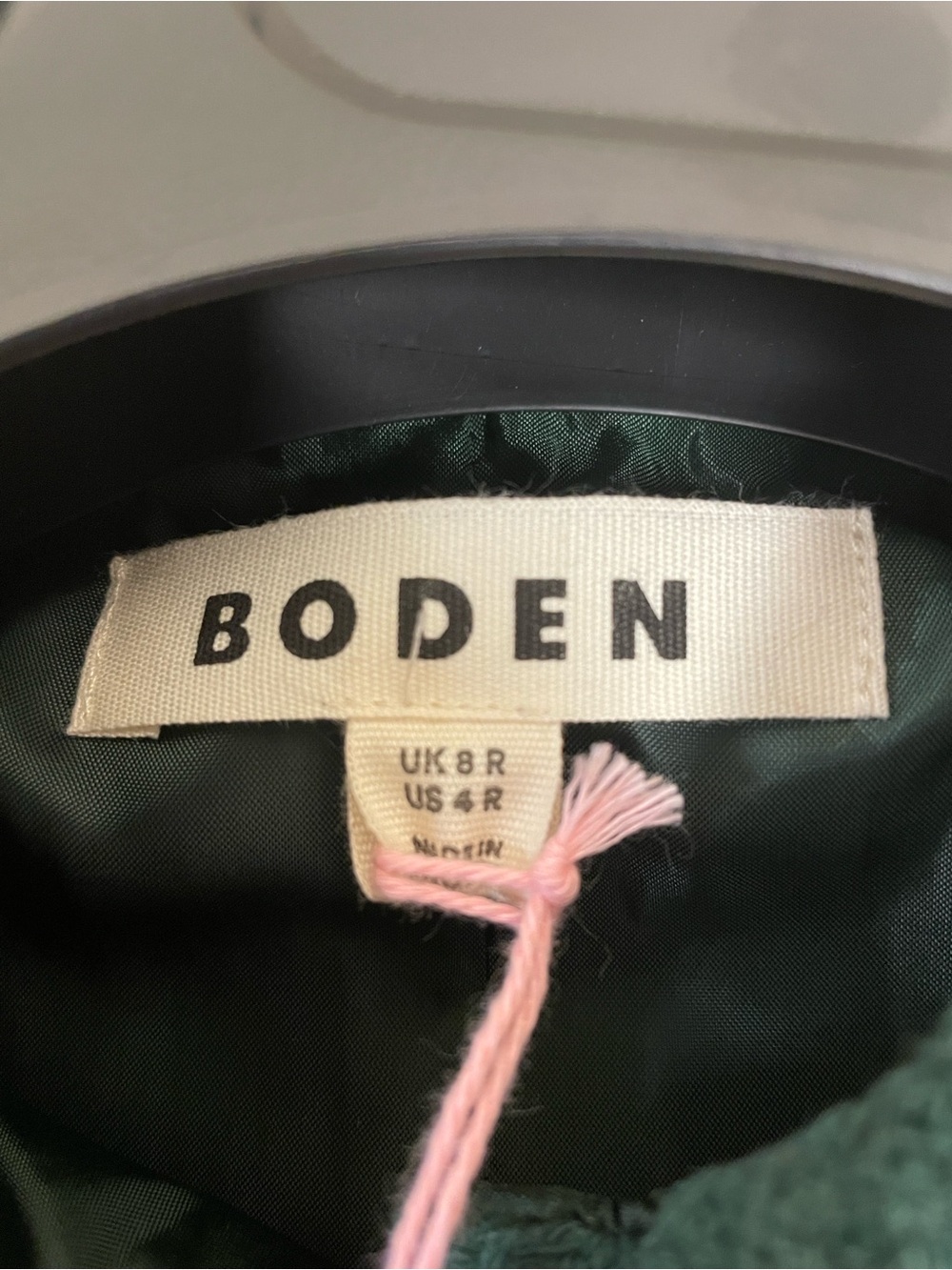 Boden Green Eda Cotton Shift Dress -NWT- 4R - Picture 5 of 7